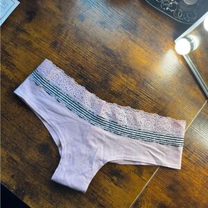 PINK Victoria's Secret Lace Trimmed Panties